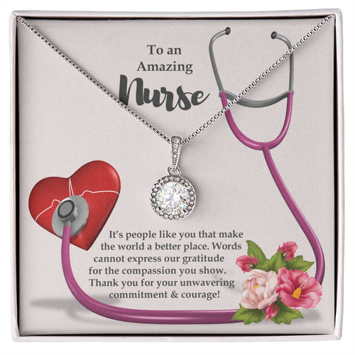 Amazing Nurse Eternal Hope Necklace -