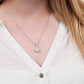 To My Soulmate, Wife, Future Wife Girlfriend Gift Eternal Hope Necklace With CZ - EHNSoulM27