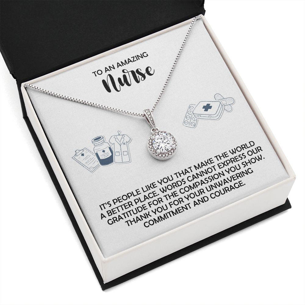Nurse 2 White-01 Eternal Hope Necklace -