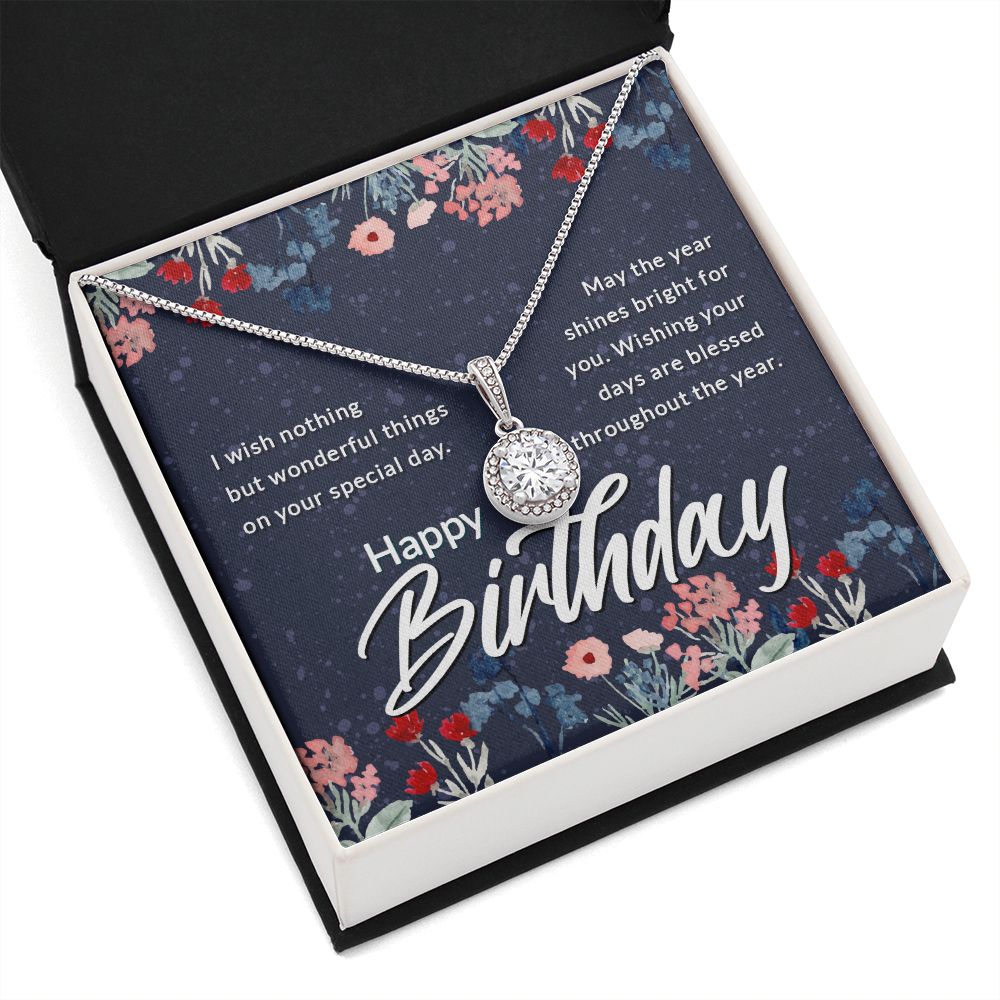 Happy Birthday Eternal Hope Necklace -