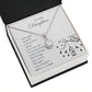 To my daughter-Strength doesn_t come Eternal Hope Necklace -