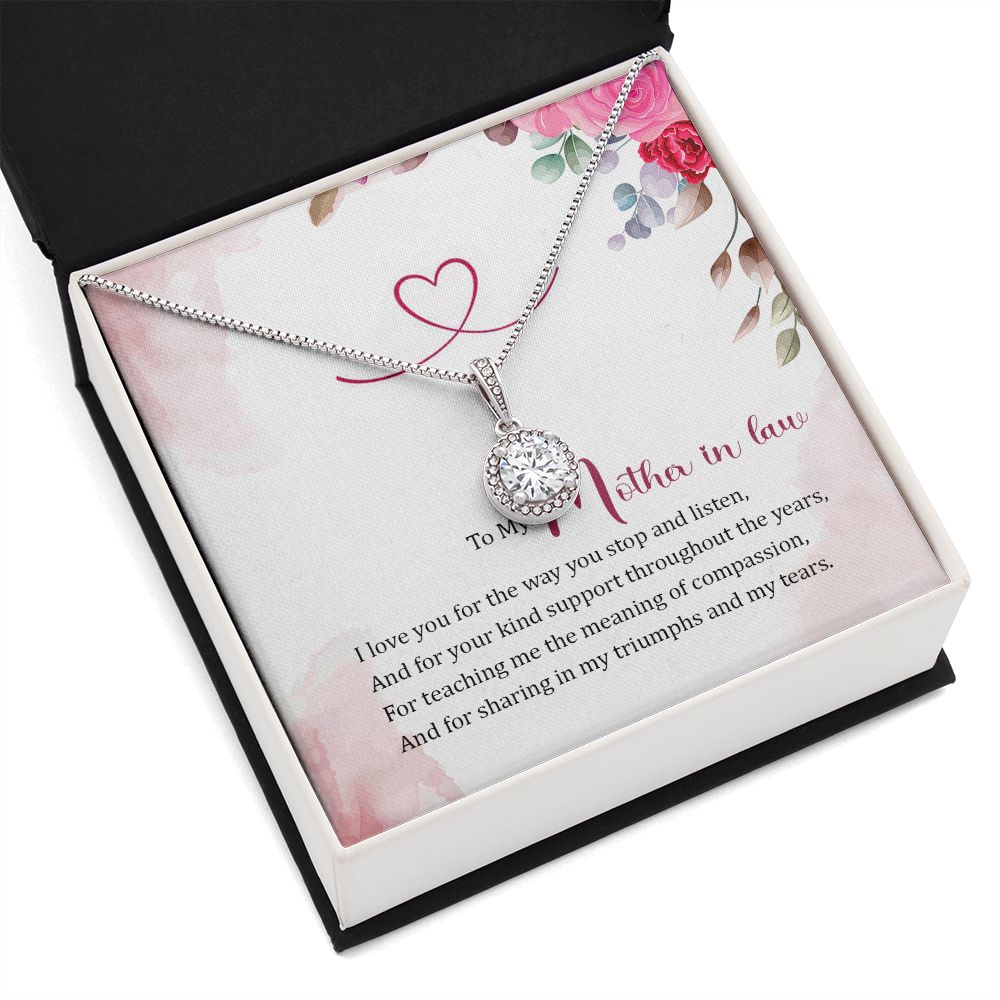 To my Mother in Law Eternal Hope Necklace -