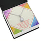 Bday Wish Rainbow Message Card Eternal Hope Necklace -