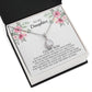 Flower Message Card 6 White Daughter Woman Eternal Hope Necklace -