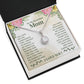 To My Beautiful Mom - You have been such an amazing influence on me since I was born Eternal Hope Necklace -