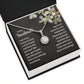 To My Soulmate - I am very lucky to have a true friend and best life partner like you Eternal Hope Necklace -