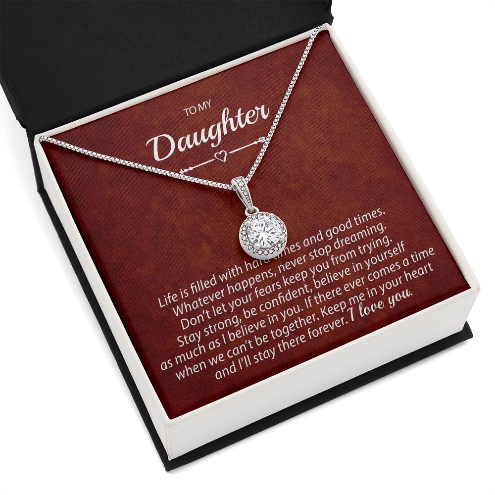 Daughter10A Red Ornate Background-01 Eternal Hope Necklace -