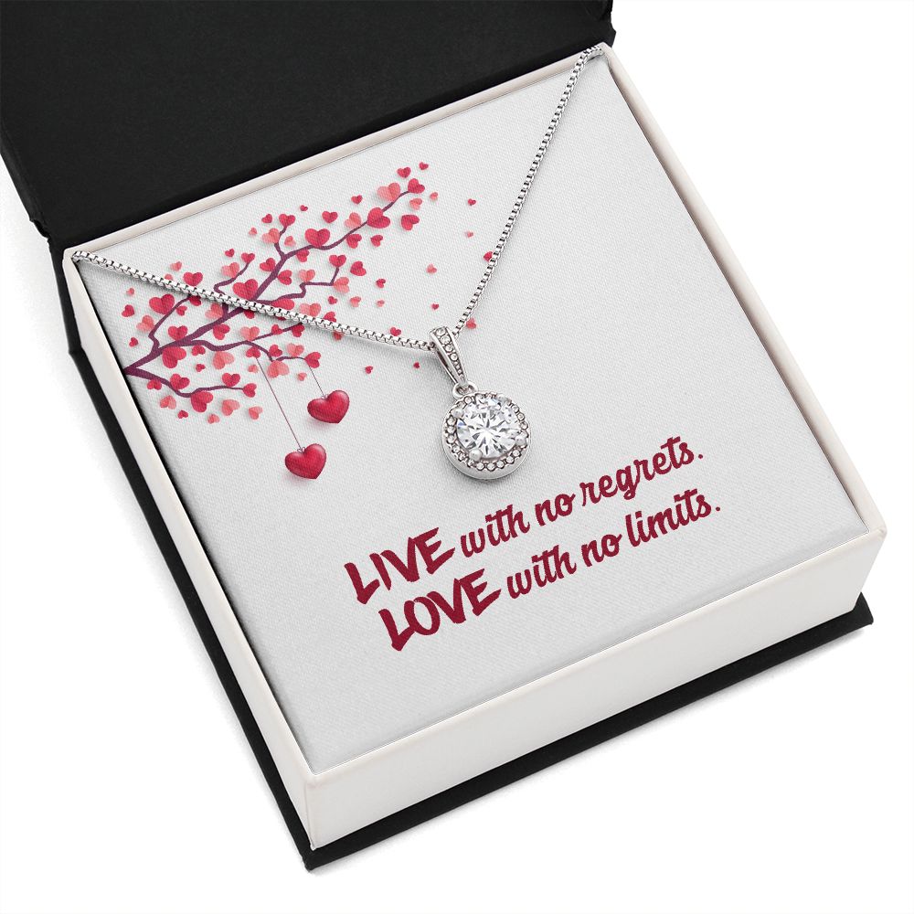 Hearts Message Card 7-01-01 Eternal Hope Necklace -