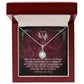 Wife Burgundy M18 Eternal Hope Necklace -