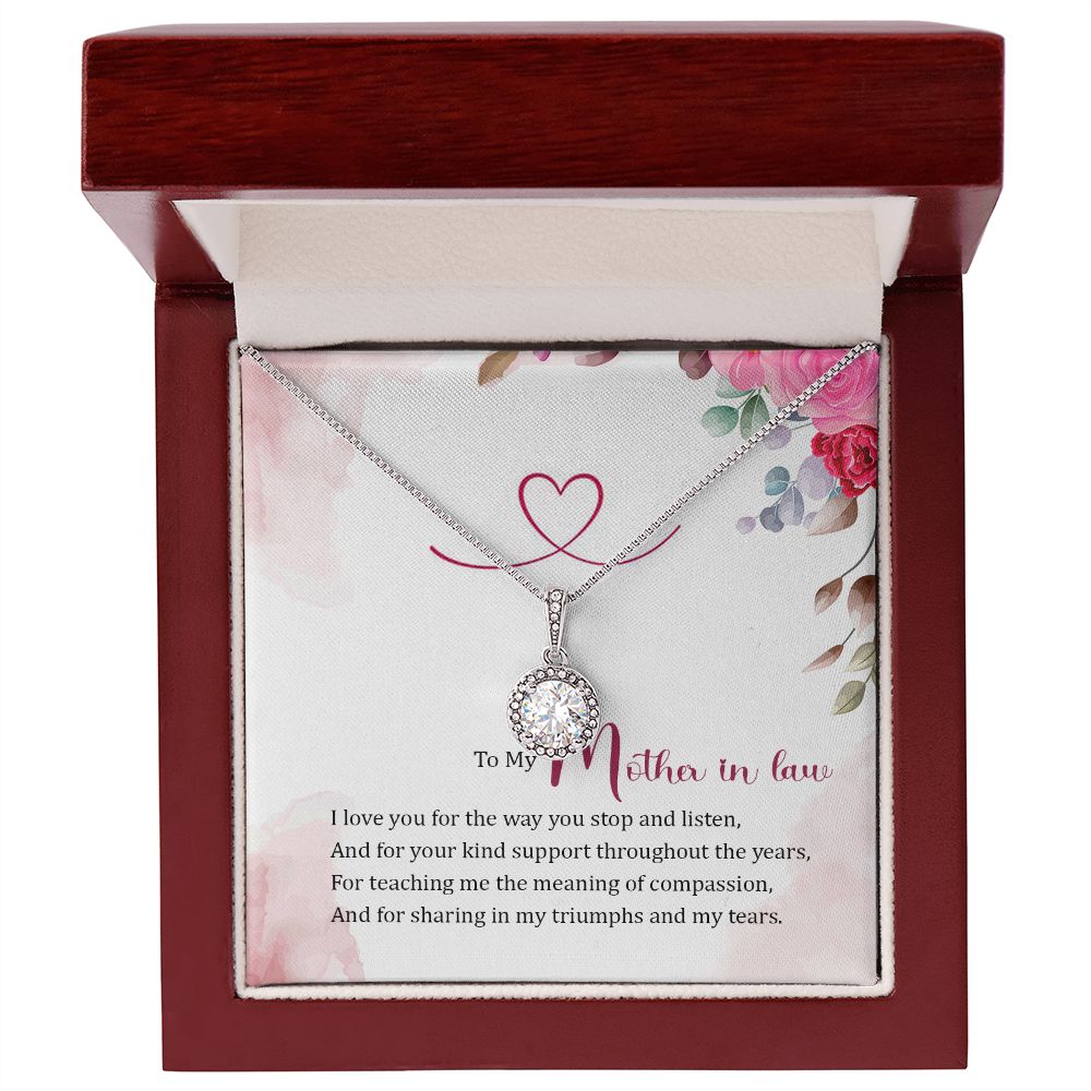 To my Mother in Law Eternal Hope Necklace -
