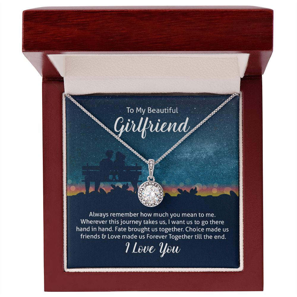To my beautiful wife - always remember how much you mean to me Eternal Hope Necklace -
