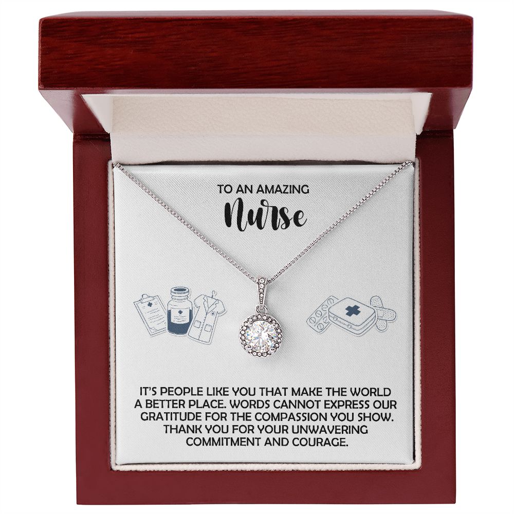 Nurse 2 White-01 Eternal Hope Necklace -