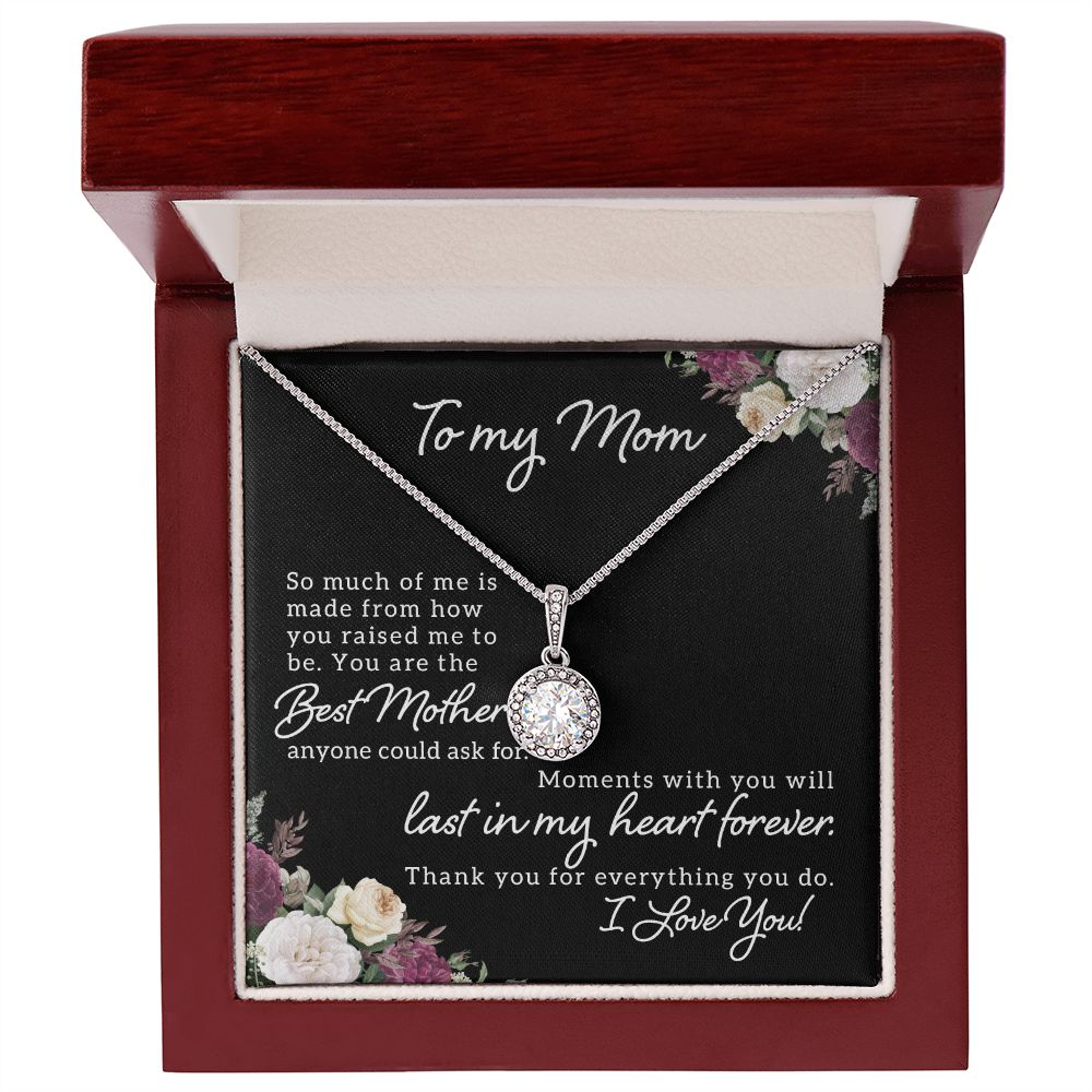 To My Mom-So much of me Eternal Hope Necklace -