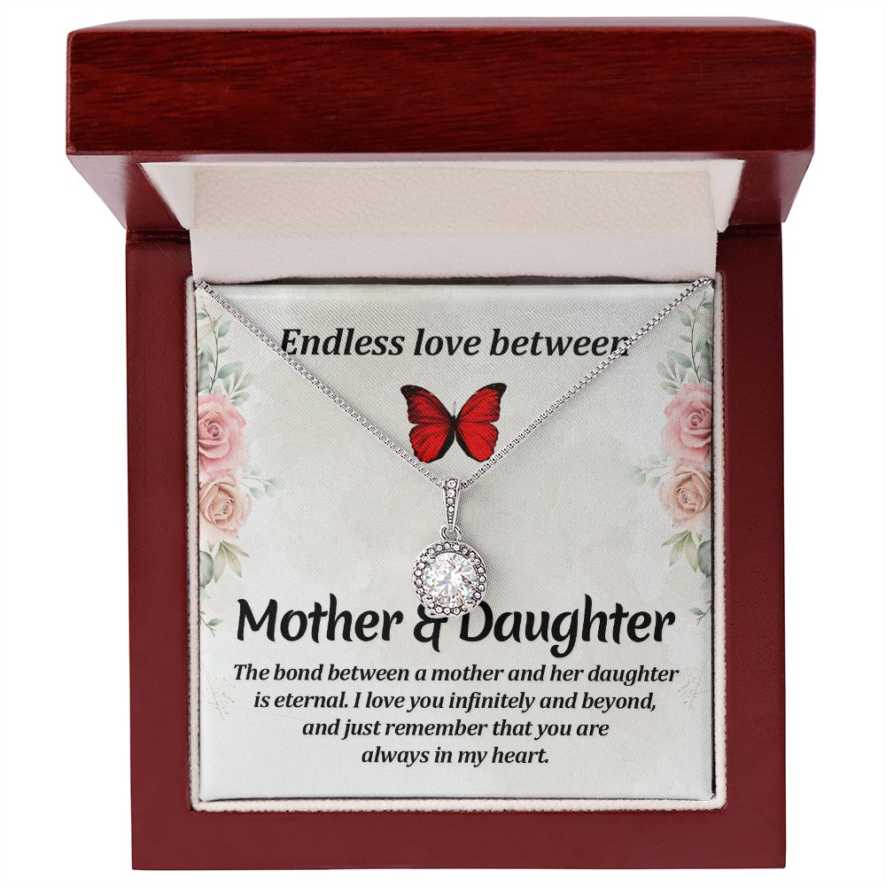 Endless love between mother and daughter Eternal Hope Necklace -