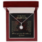 To my Daughter In Law  Eternal Hope Necklace -