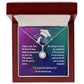 Graduation Message Card Text 2B Eternal Hope Necklace -