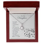 To my daughter-Strength doesn_t come Eternal Hope Necklace -