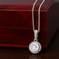 To the Mother of the Groom From Future Daughter In Law Wedding Gift Eternal Hope Necklace -