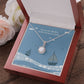 Anchor Storm Sailboat Eternal Hope Necklace -