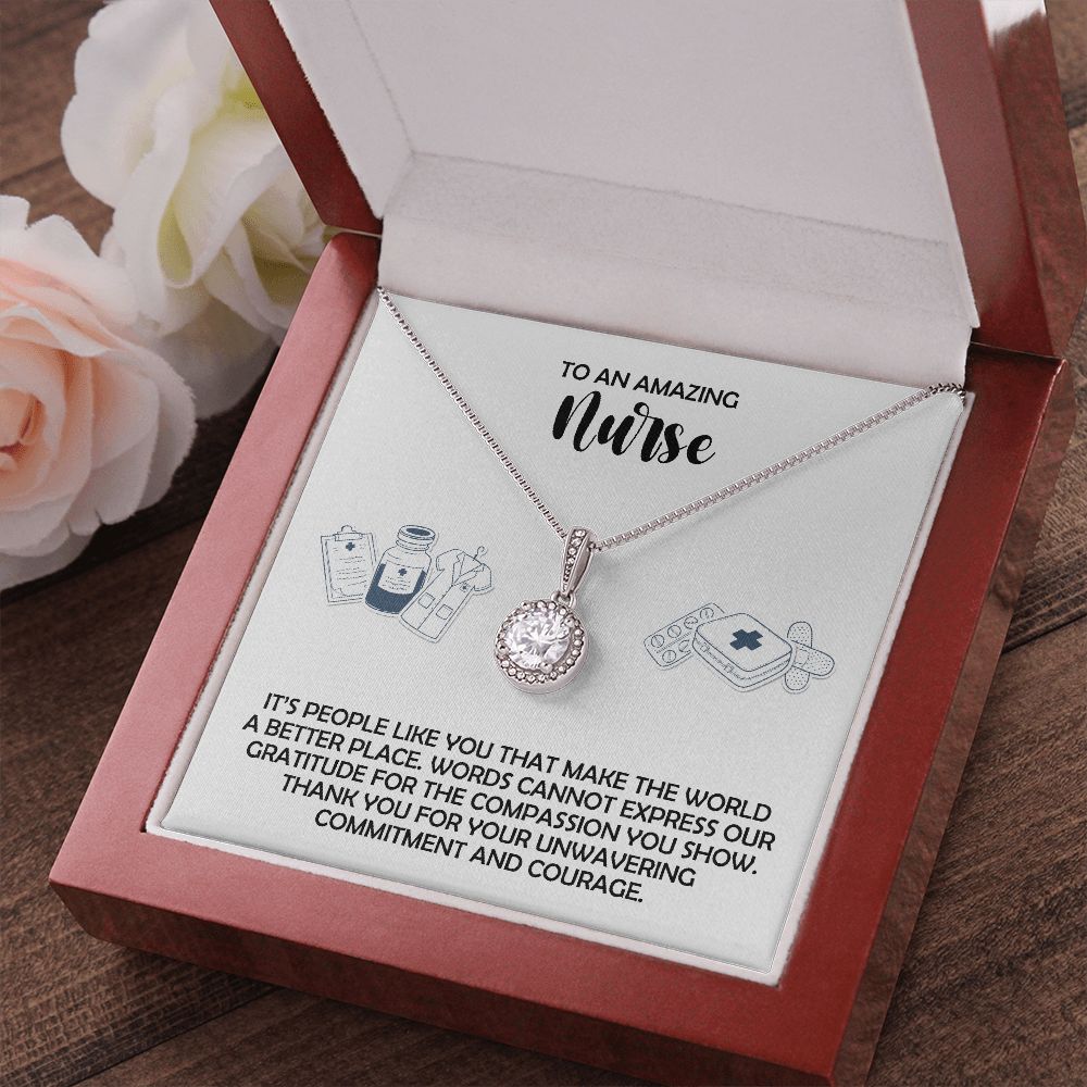 Nurse 2 White-01 Eternal Hope Necklace -
