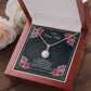 Floral Card 1 - Fiancee Thousand Lifetimes Eternal Hope Necklace -