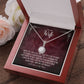 Wife Burgundy M18 Eternal Hope Necklace -