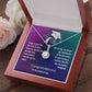 Graduation Message Card Text 2B Eternal Hope Necklace -