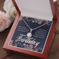 Happy Birthday Eternal Hope Necklace -