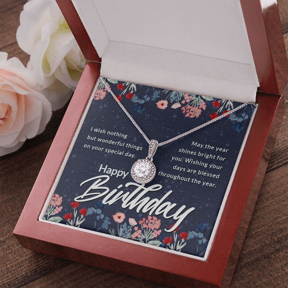 Happy Birthday Eternal Hope Necklace -
