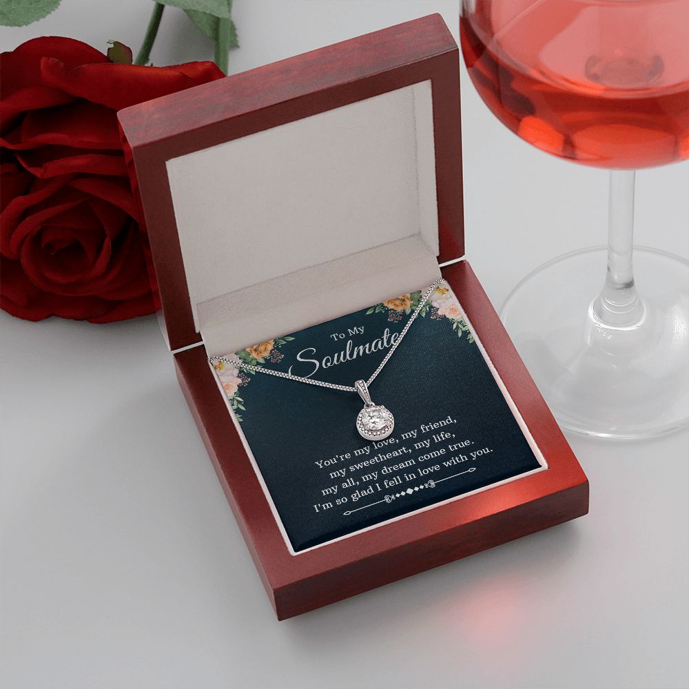 To my soulmate - you're my love Eternal Hope Necklace -