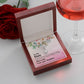 Mom - I'm assured of your love 2 Eternal Hope Necklace -