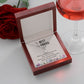 To my best friend-Thank you Eternal Hope Necklace -