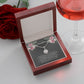 Flower Message Card 6 Gray Daughter Ability To See 2 Eternal Hope Necklace -