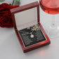 To My Soulmate - I am very lucky to have a true friend and best life partner like you Eternal Hope Necklace -