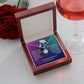 Graduation Message Card Text 2B Eternal Hope Necklace -