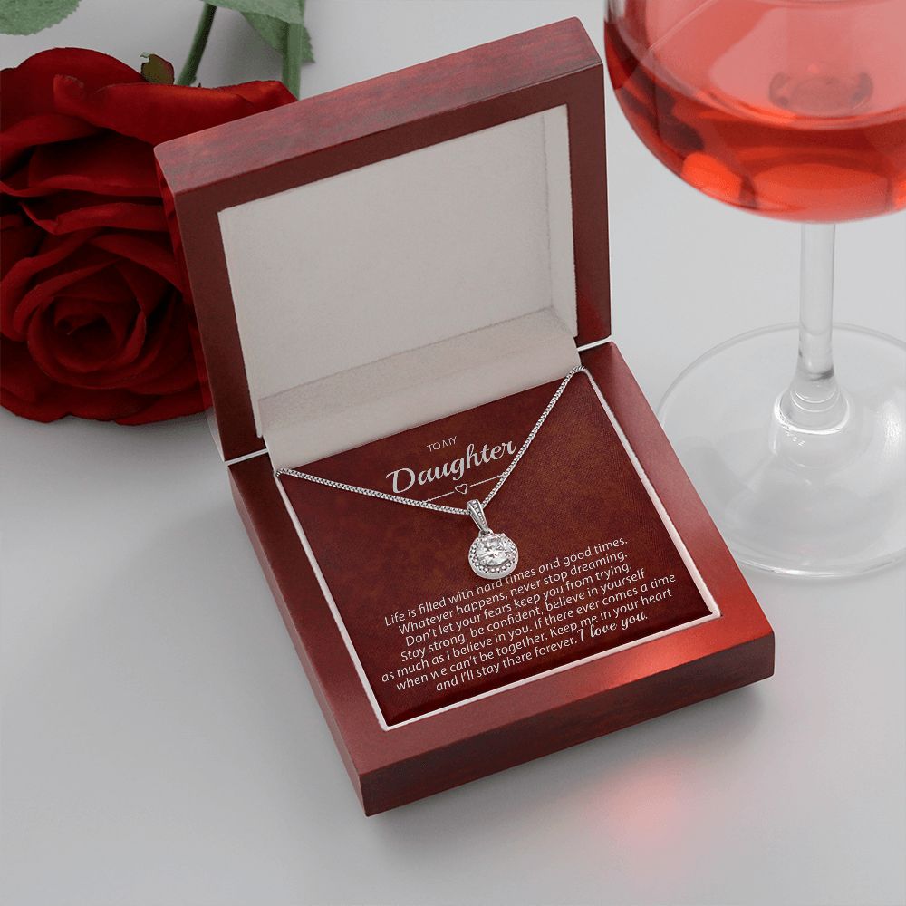 Daughter10A Red Ornate Background-01 Eternal Hope Necklace -