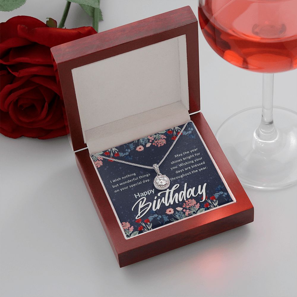 Happy Birthday Eternal Hope Necklace -