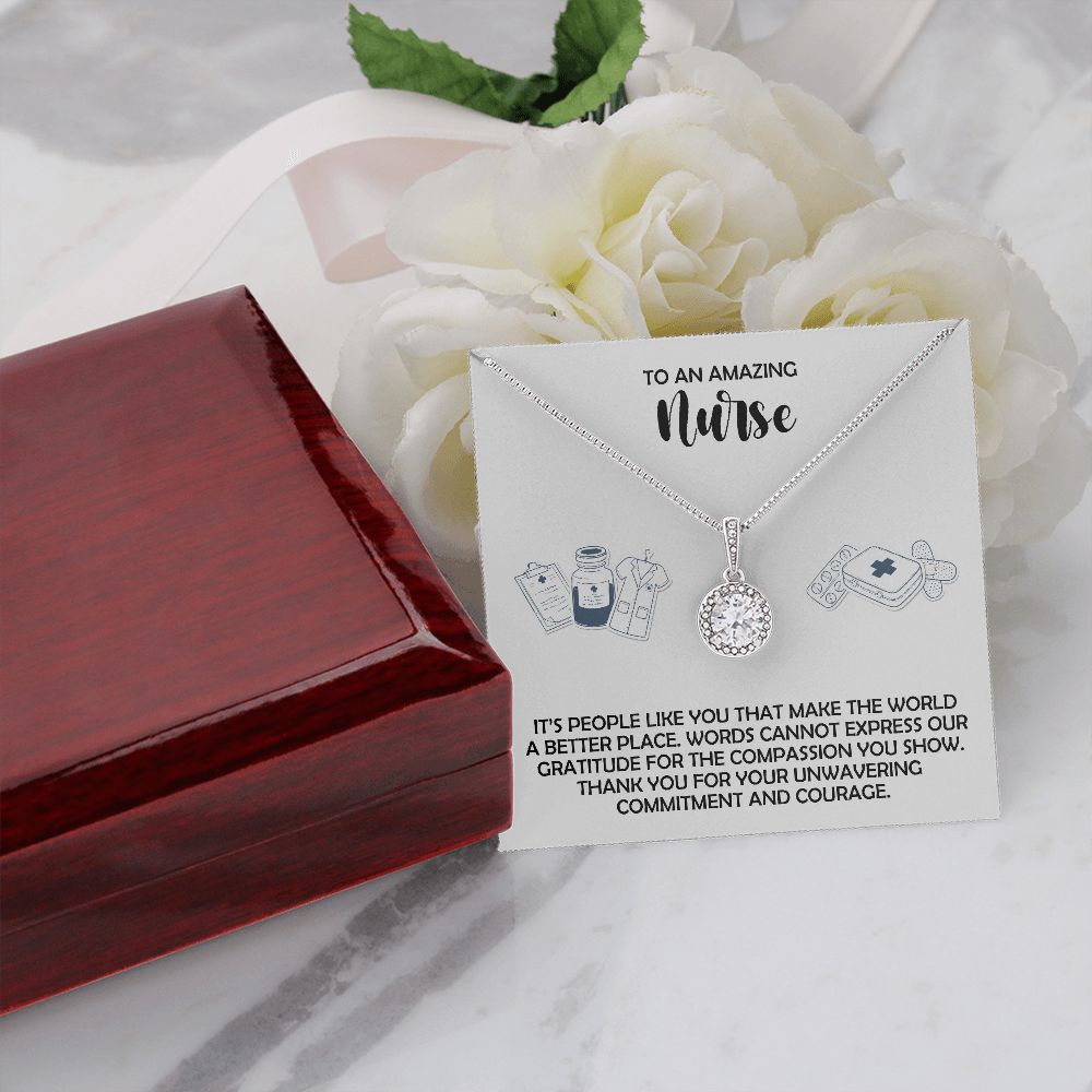 Nurse 2 White-01 Eternal Hope Necklace -