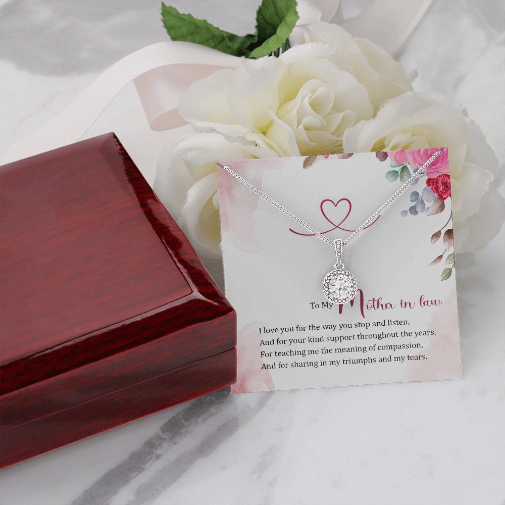 To my Mother in Law Eternal Hope Necklace -