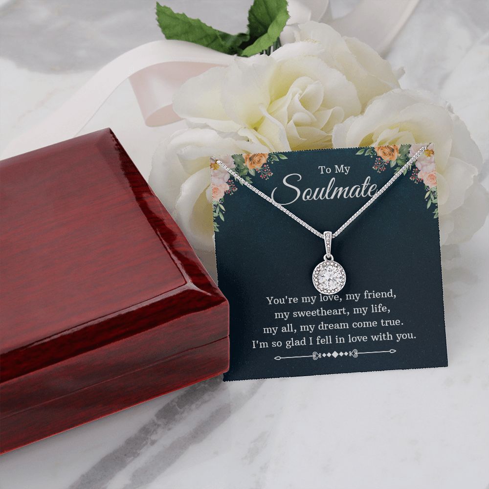 To my soulmate - you're my love Eternal Hope Necklace -