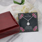 Floral Card 1 - Fiancee Thousand Lifetimes Eternal Hope Necklace -