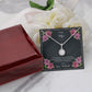 Flowers Message Card 1a Eternal Hope Necklace -