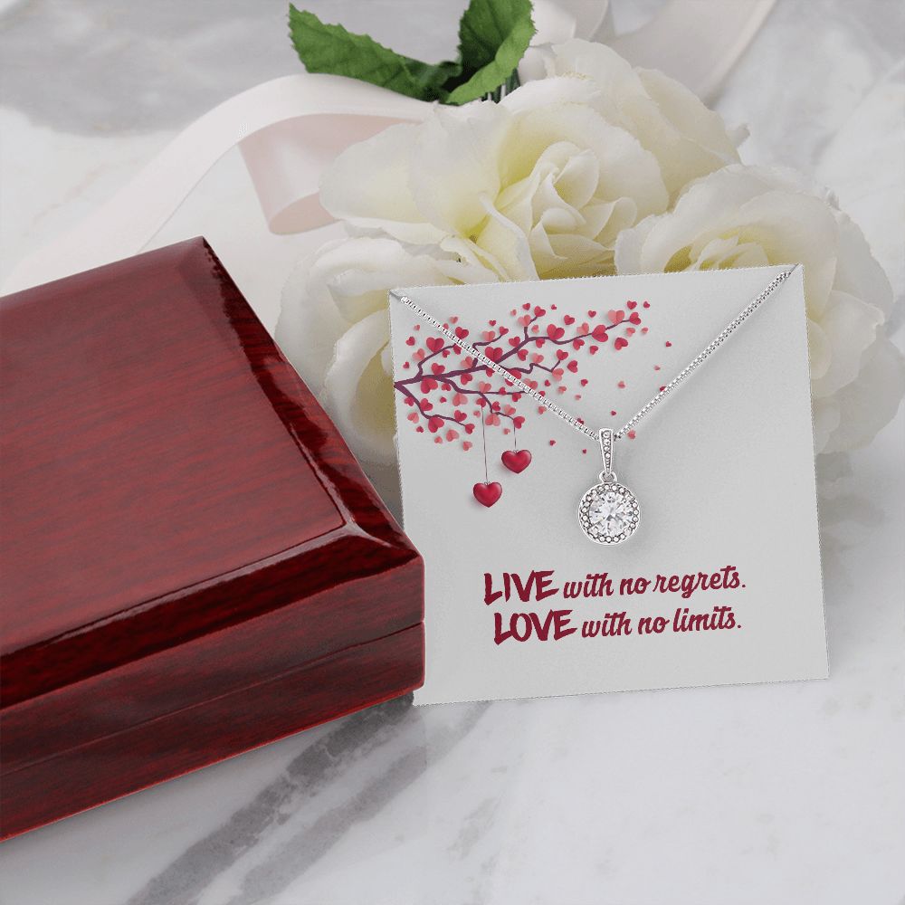 Hearts Message Card 7-01-01 Eternal Hope Necklace -