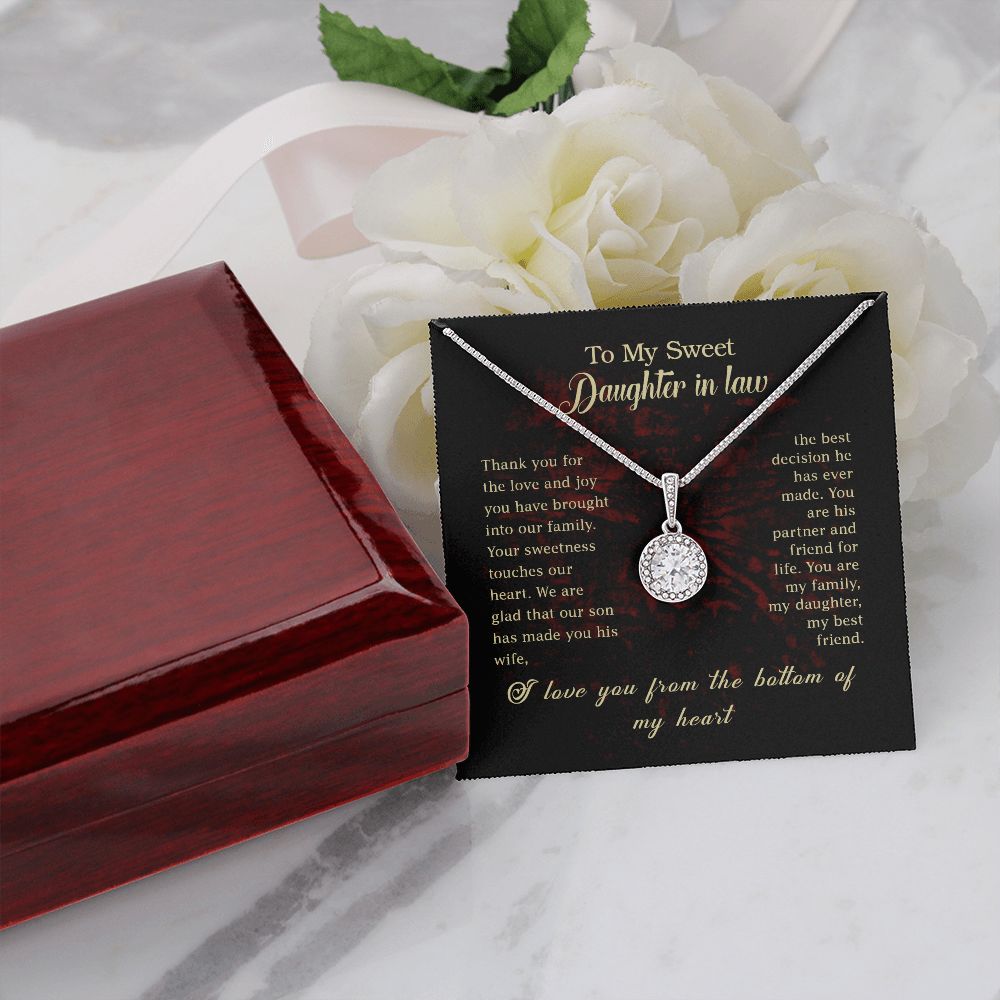 To my Daughter In Law  Eternal Hope Necklace -