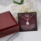 Wife Burgundy M18 Eternal Hope Necklace -