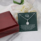 To my Wife Dark Green Eternal Hope Necklace -