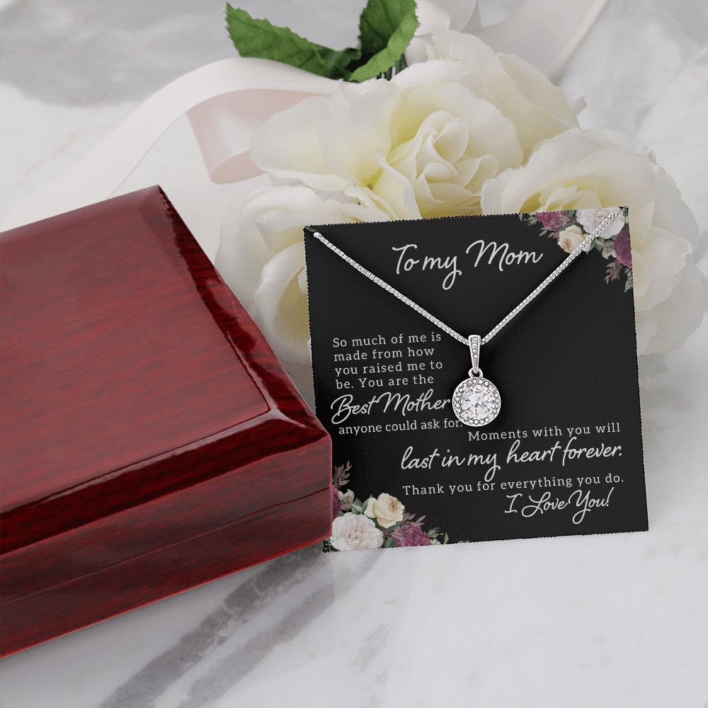 To My Mom-So much of me Eternal Hope Necklace -