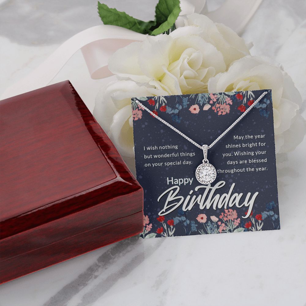 Happy Birthday Eternal Hope Necklace -
