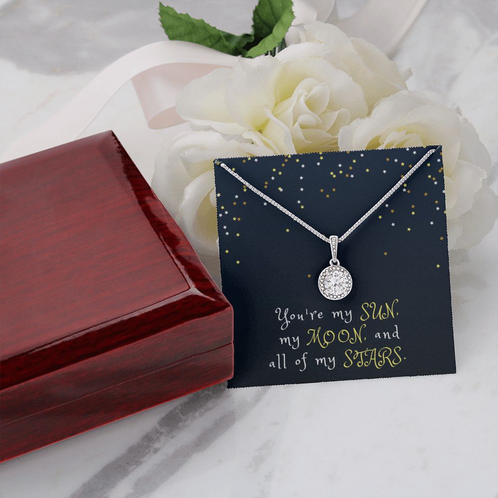 Sun Moon Stars Eternal Hope Necklace -