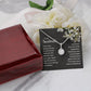To My Soulmate - I am very lucky to have a true friend and best life partner like you Eternal Hope Necklace -